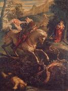 Jacopo Tintoretto St.George and the Dragon Germany oil painting artist